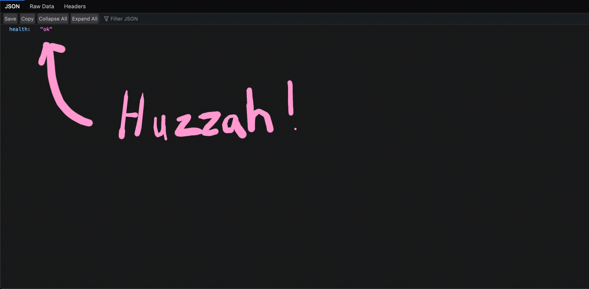 opening forwarded port in new tab
